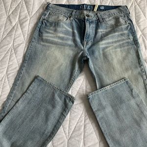 Men’s GUESS slim straight jeans